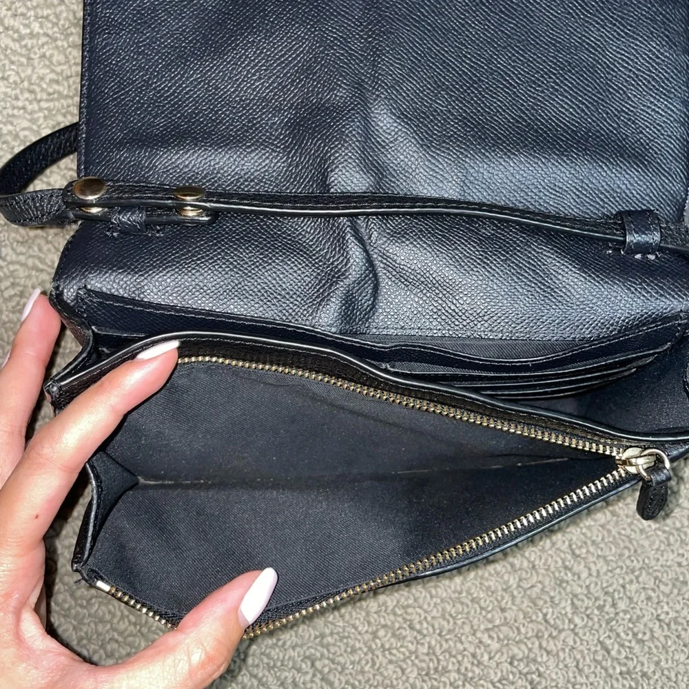 Coach foldover clutch crossbody bag - Picture 6 of 8